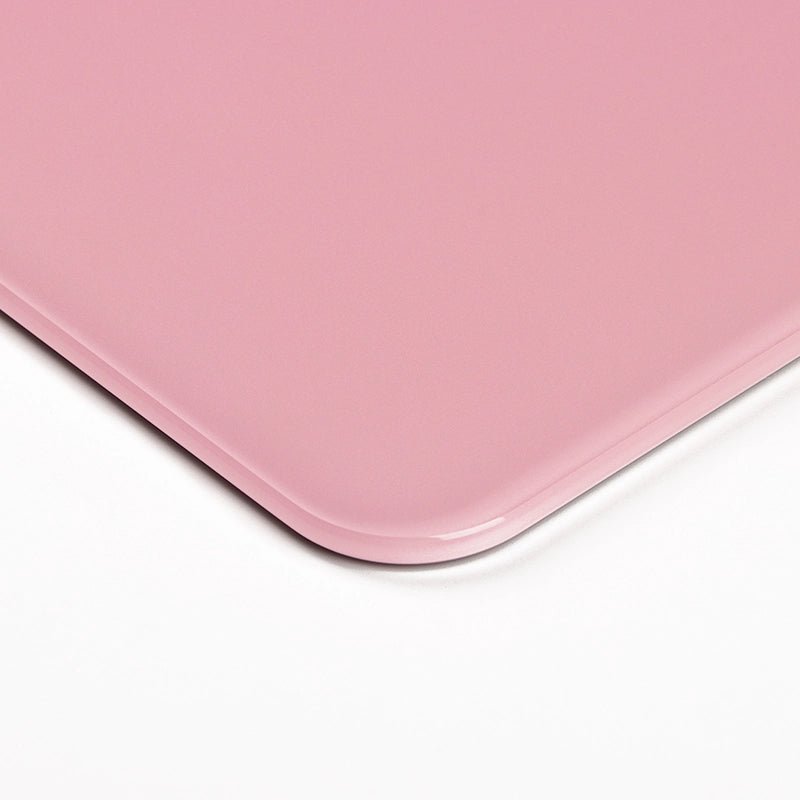 ESPTIGER ガラスマウスパッド Lotus Pink Glass 480x400×5mm 底面